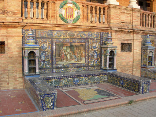 Azulejos Sevilla musulmani